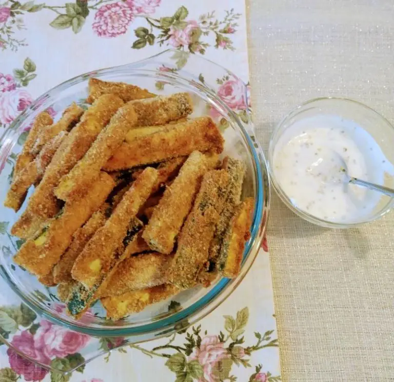 Baked Zucchini Spears