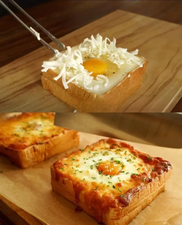 Crispy Cheese and Egg Toasts: Start Your Day Right with This Delicious Breakfast Delight