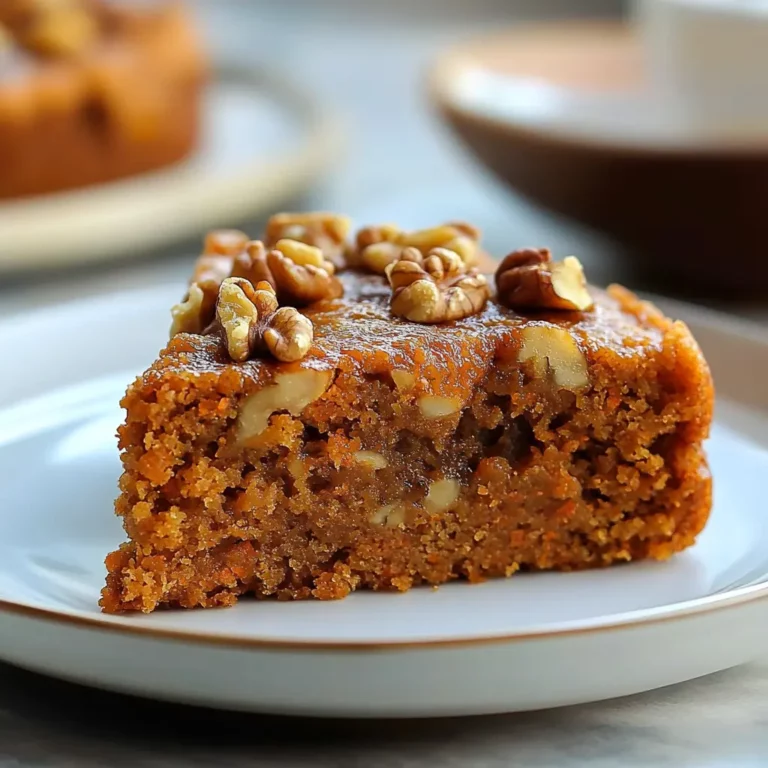 Carrot Cake with Walnuts