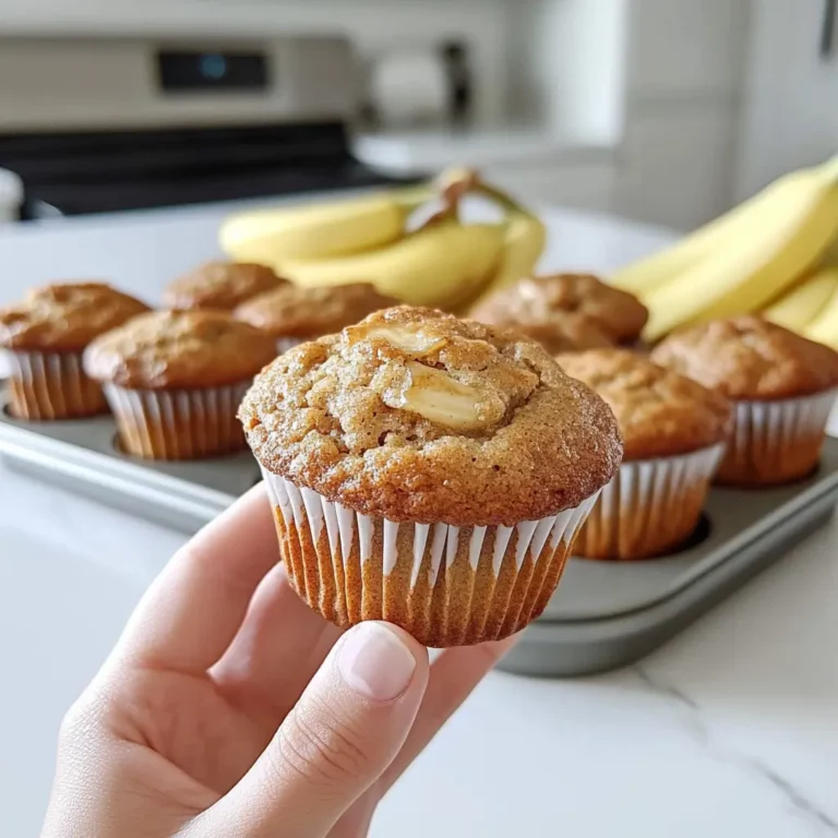 Sourdough Discard Banana Bread Muffins