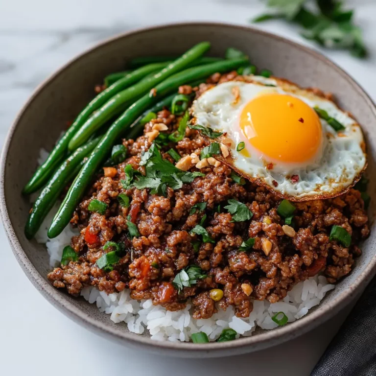 Crispy Beef Rice Bowl – Spicy, Crunchy & Delicious!