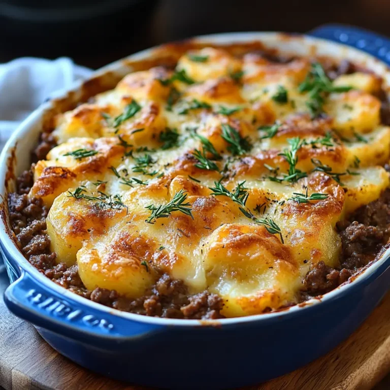 Hamburger Potato Casserole