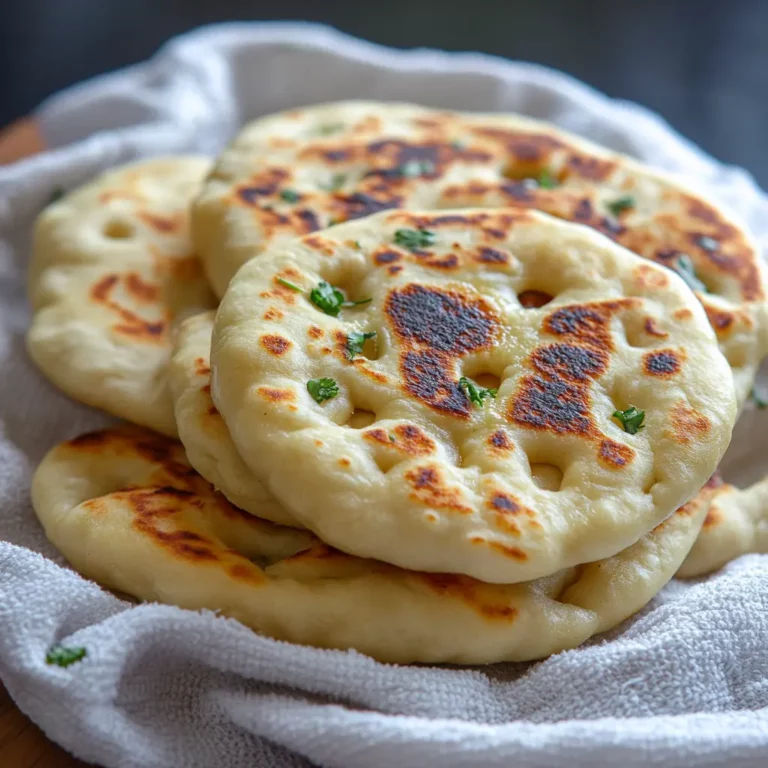 Sourdough Discard Naan