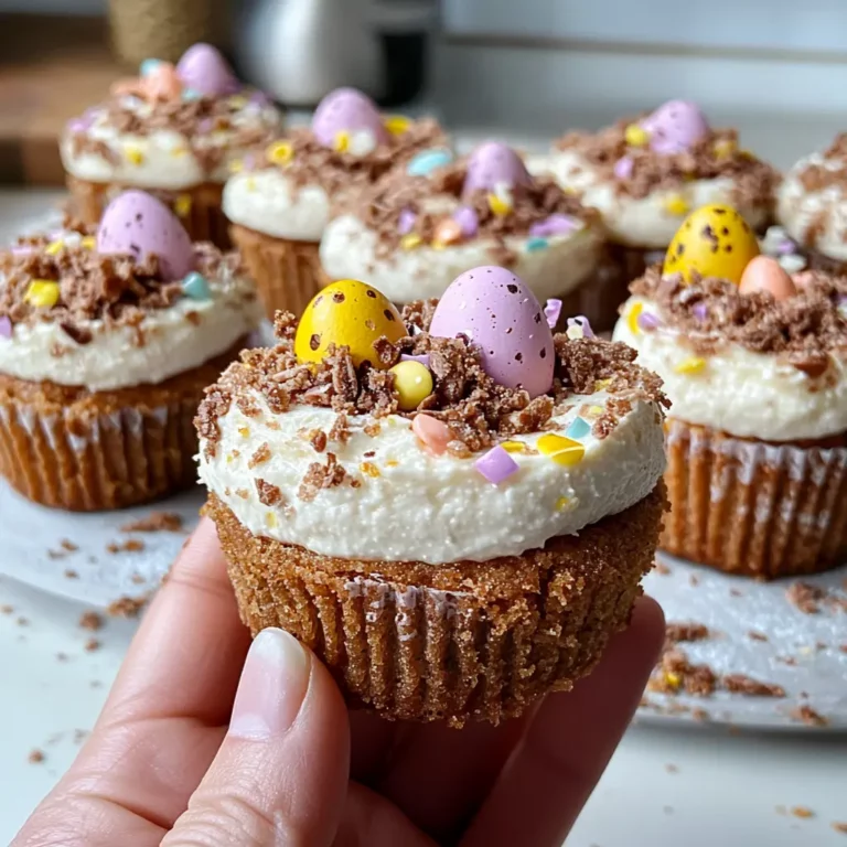 Adorable Mini Easter Cheesecakes