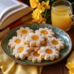 Vegan Lemon Curd Shortbread Cookies