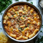 Easy Italian Sausage Rigatoni Pasta