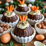 Cheesecake-Filled Easter Eggs