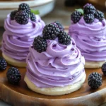 Blackberry Pavlovas