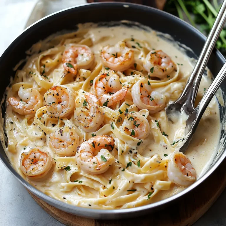 Easy Shrimp Alfredo