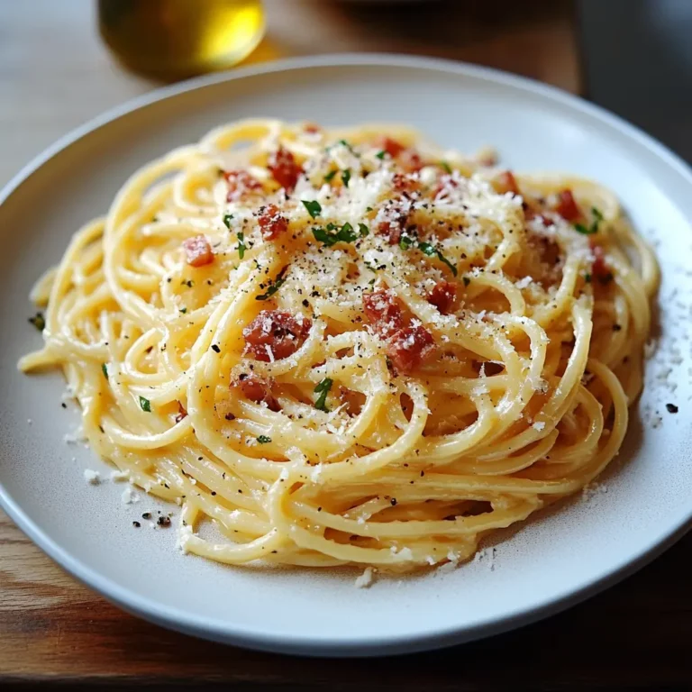 Authentic Italian Spaghetti Carbonara
